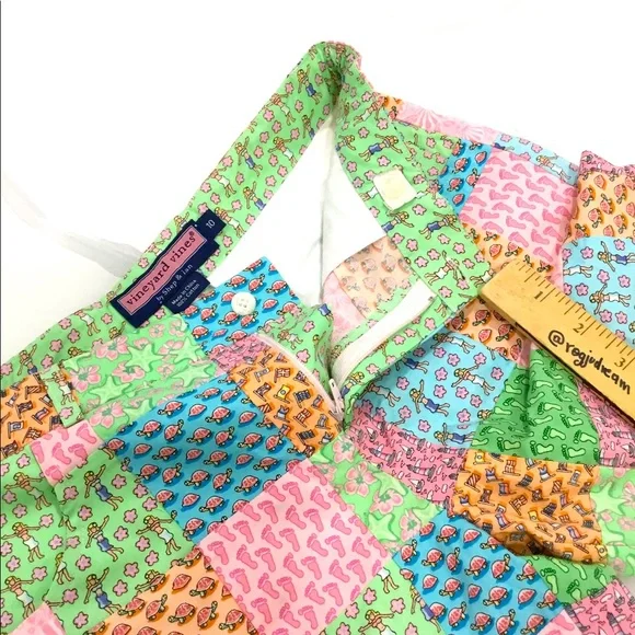 Vineyard Vines Patchwork Girls Capri - Picture 8 of 15